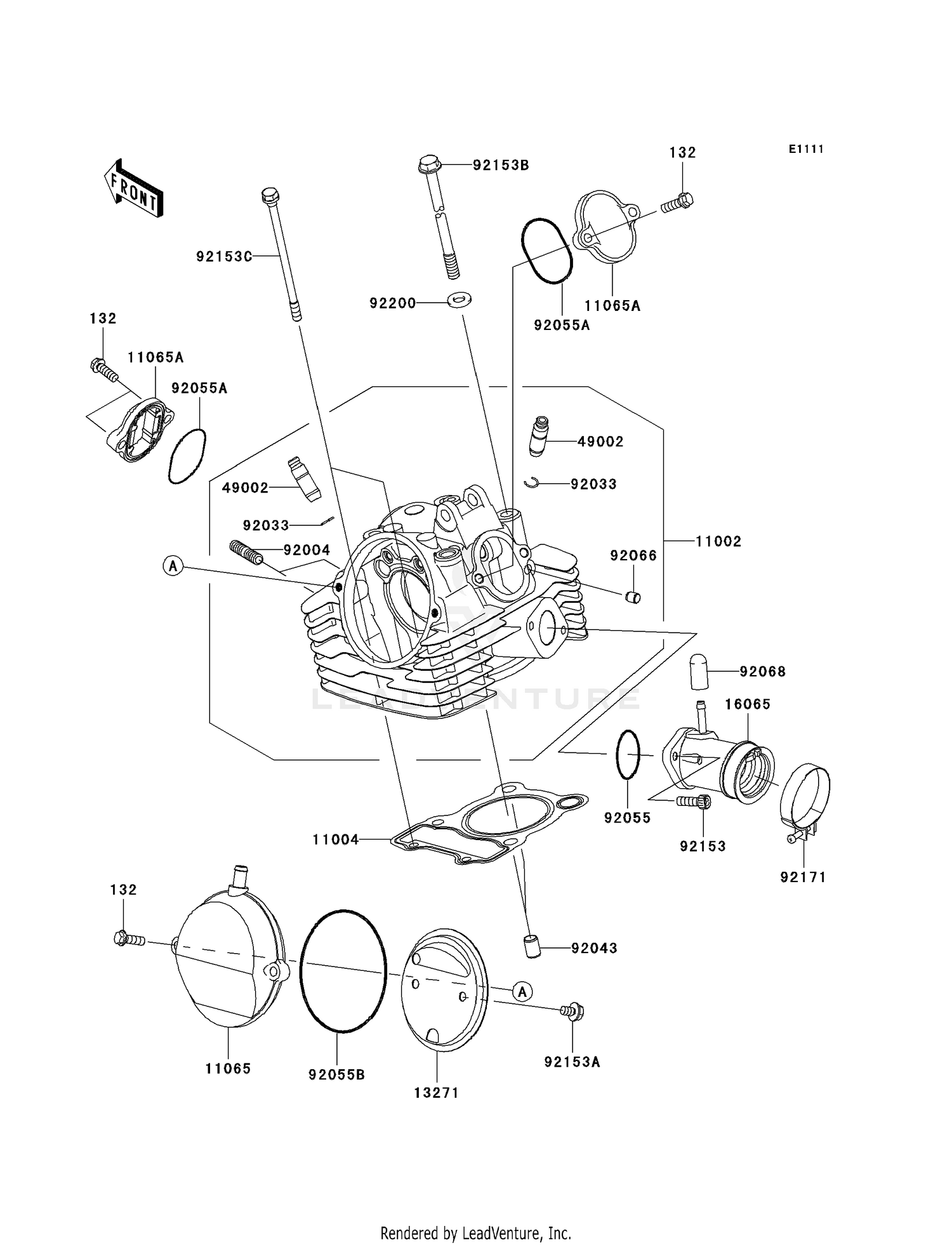 CYLINDER HEAD (A8F-A9FA)