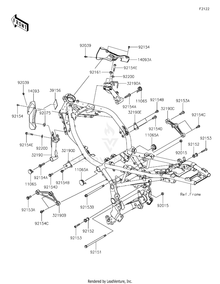 Engine Mount Schematic