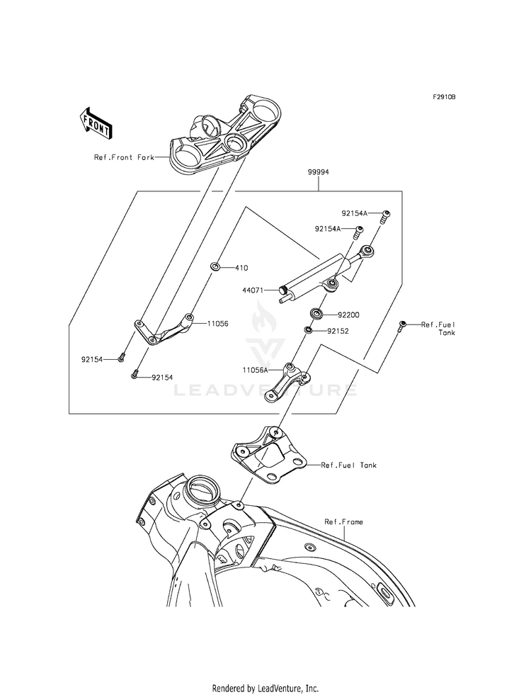 Accessory (Steering Damper) Schematic