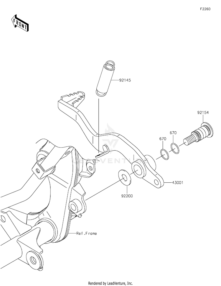 Brake Pedal Schematic