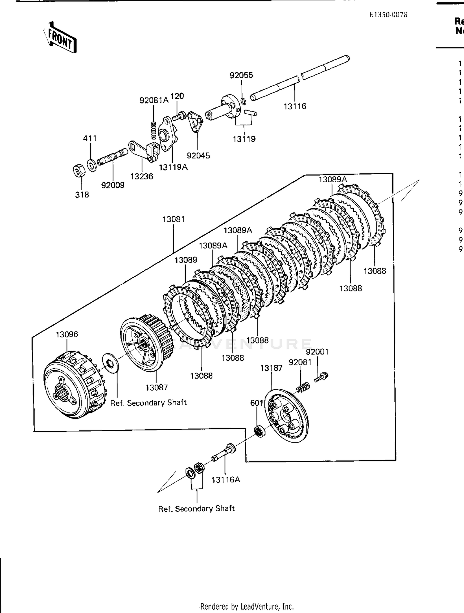 Assembly diagram