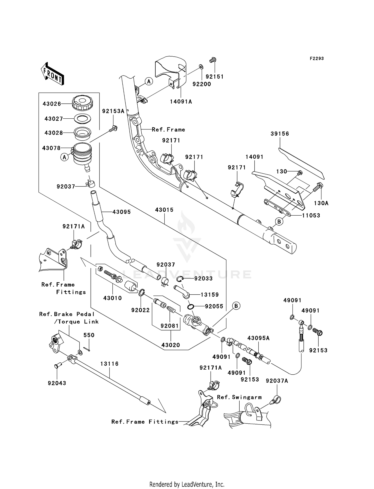 REAR MASTER CYLINDER