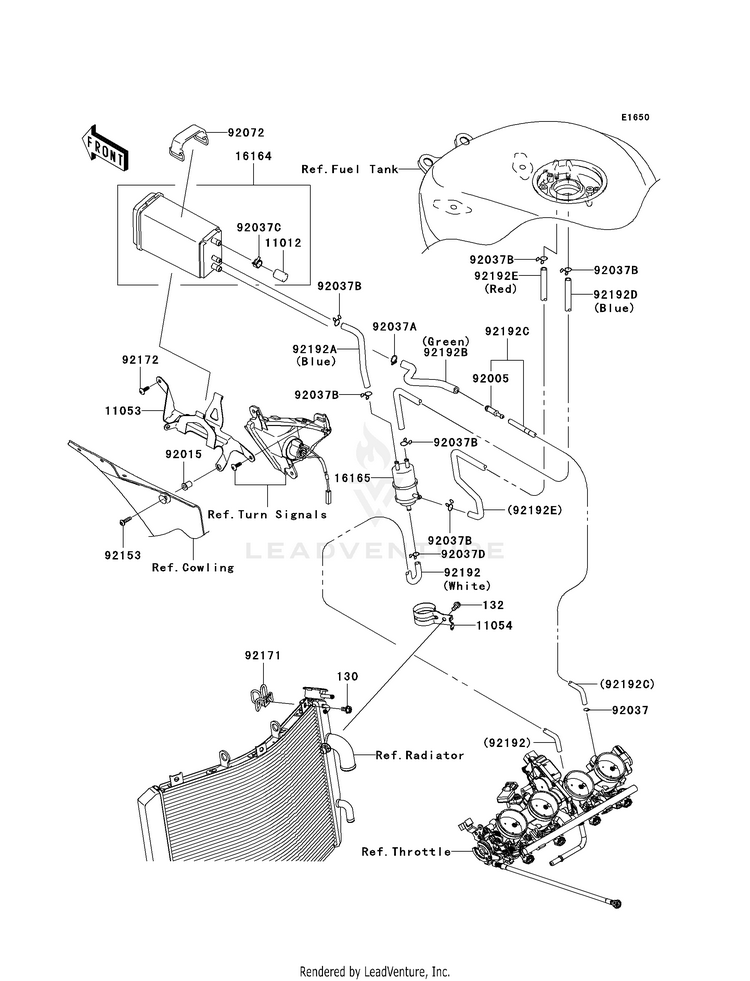 Fuel Evaporative System (Ca) Schematic