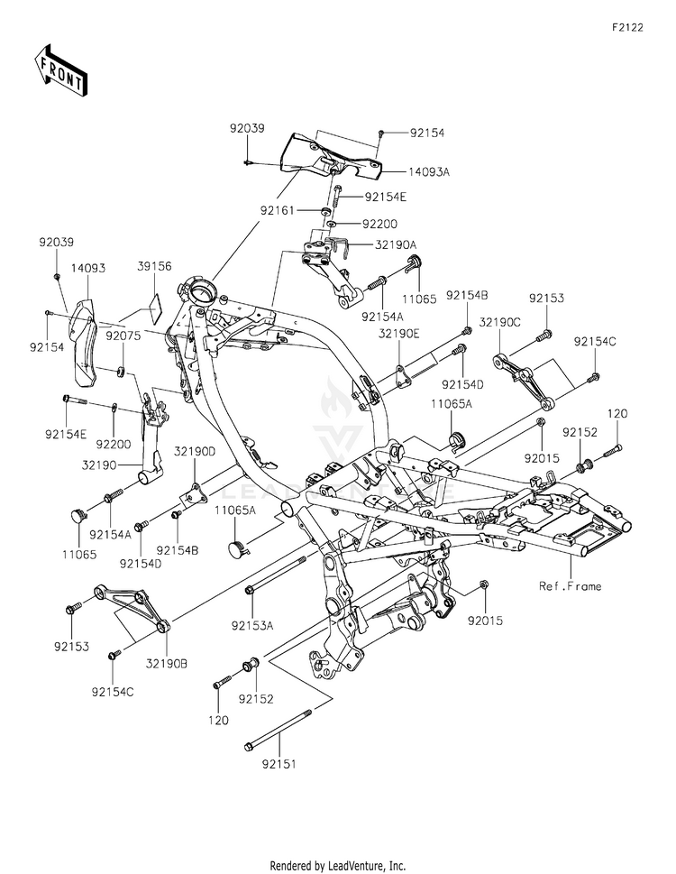 Engine Mount Schematic