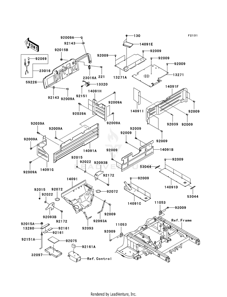 Frame Fittings Schematic