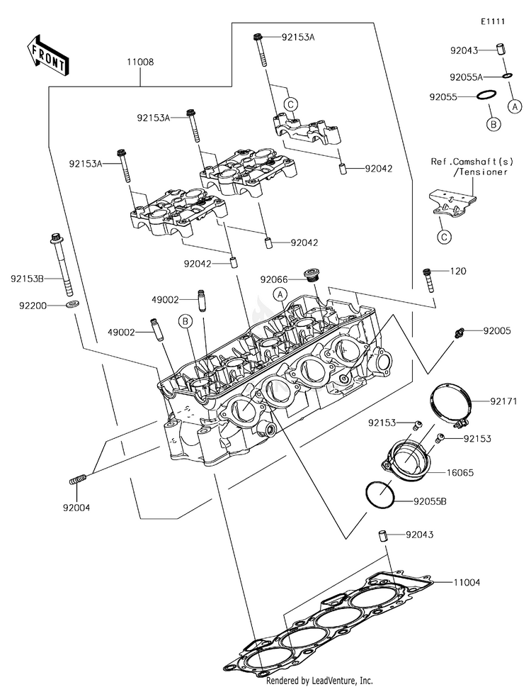 Cylinder Head Schematic