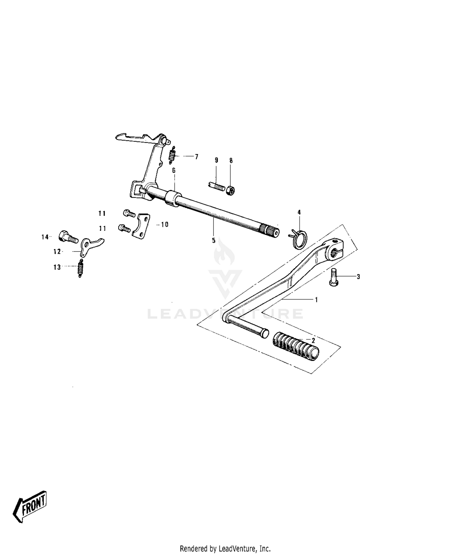 GEAR CHANGE MECHANISM