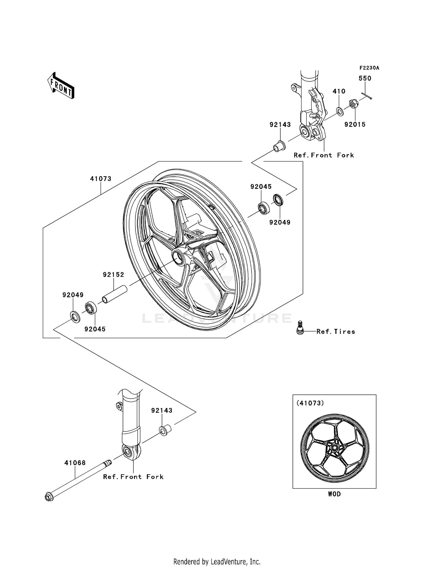 FRONT WHEEL (BESA)