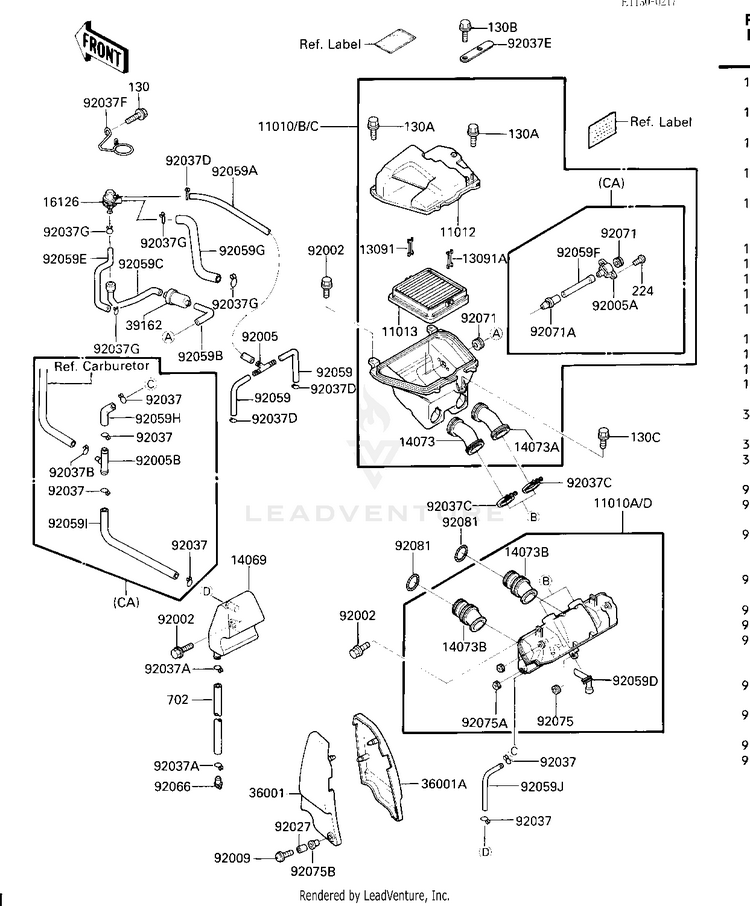 Air Cleaner Schematic
