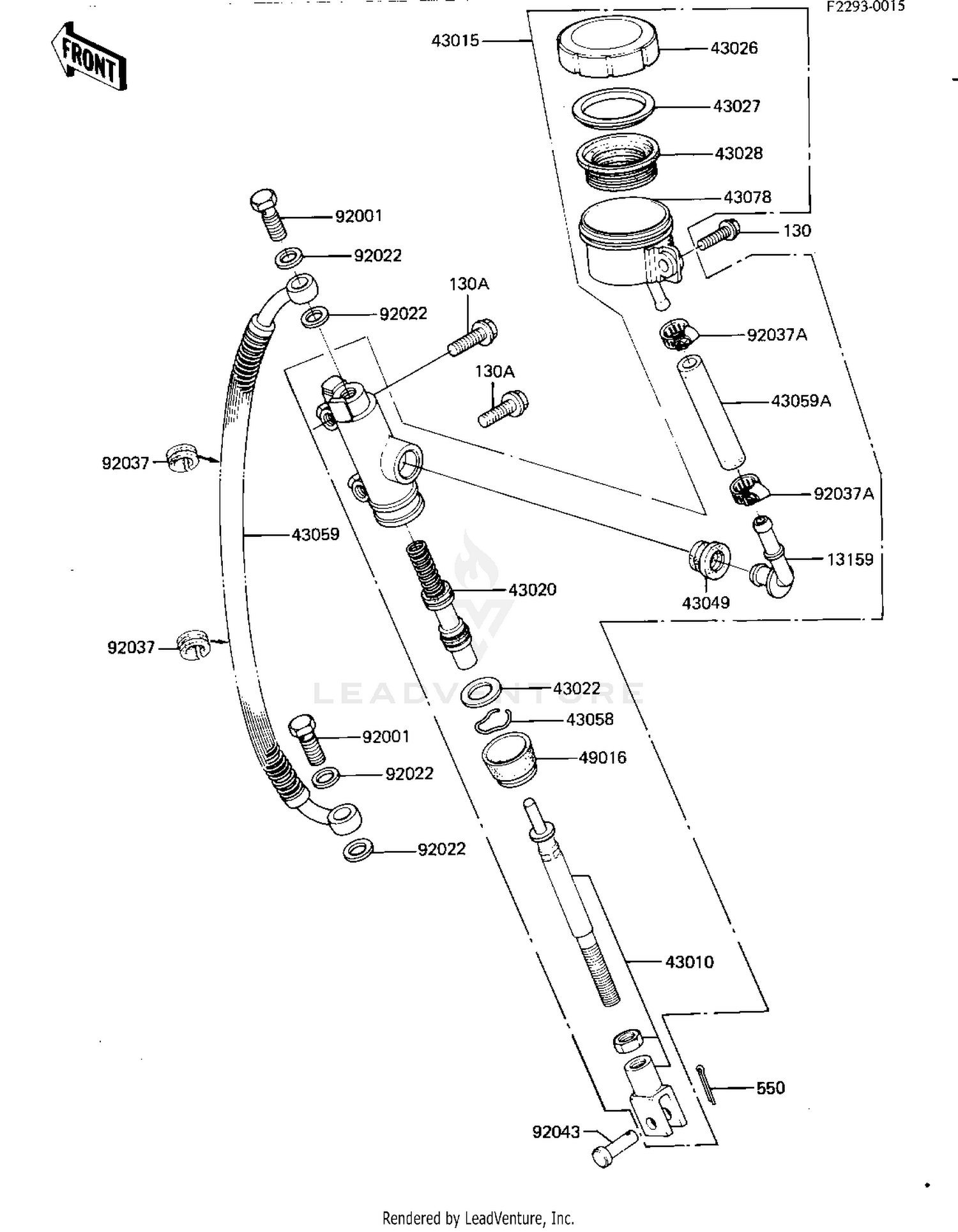 REAR MASTER CYLINDER