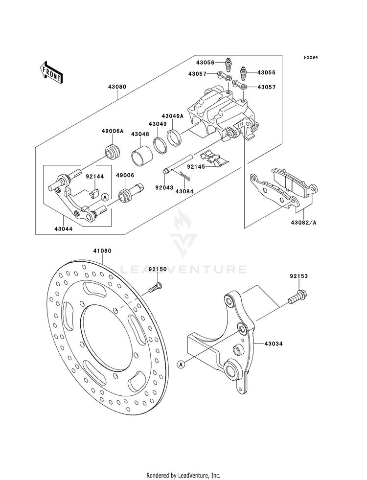 Rear Brake Schematic