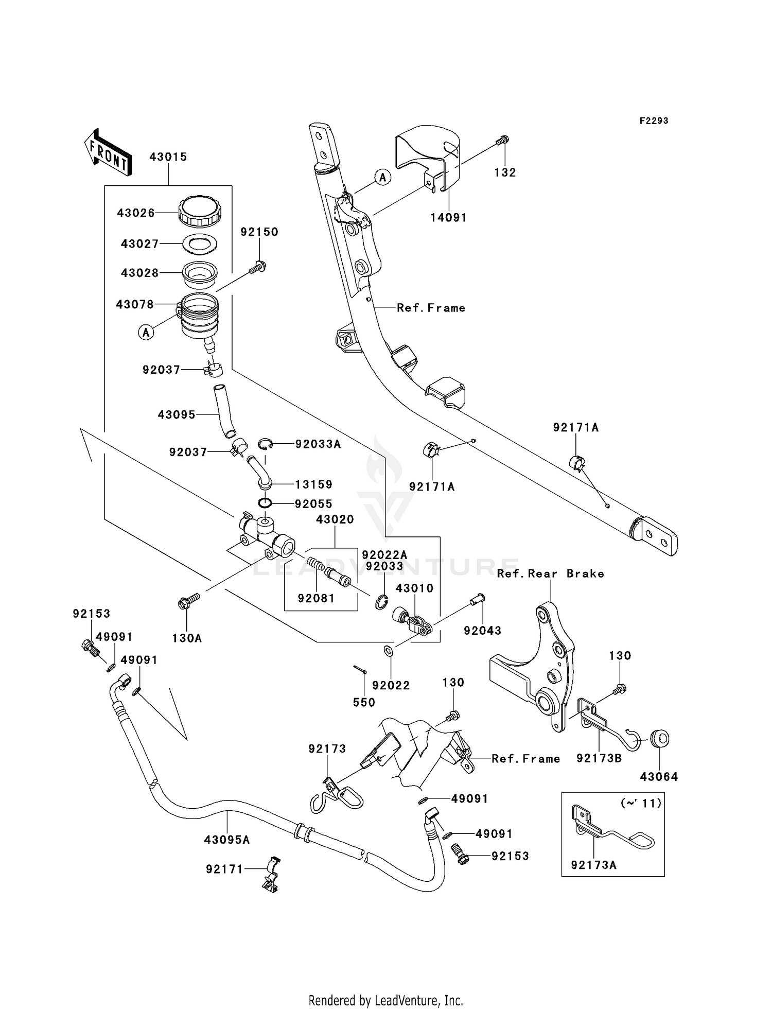 REAR MASTER CYLINDER