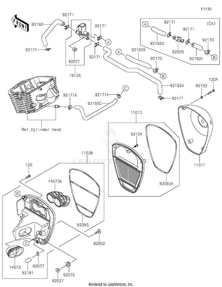 Air Cleaner Schematic