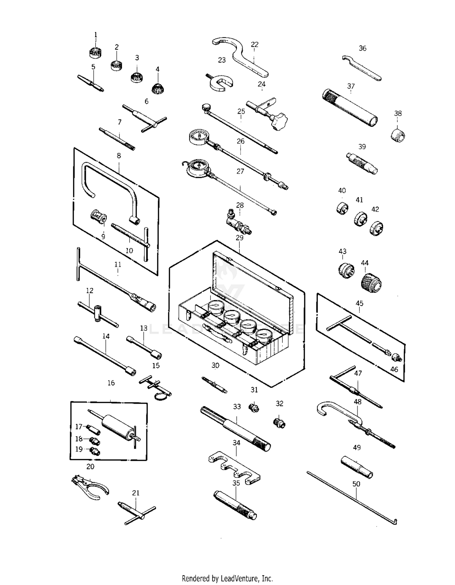 SPECIAL SERVICE TOOLS ('75 S)