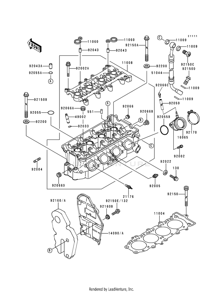 Cylinder Head Schematic