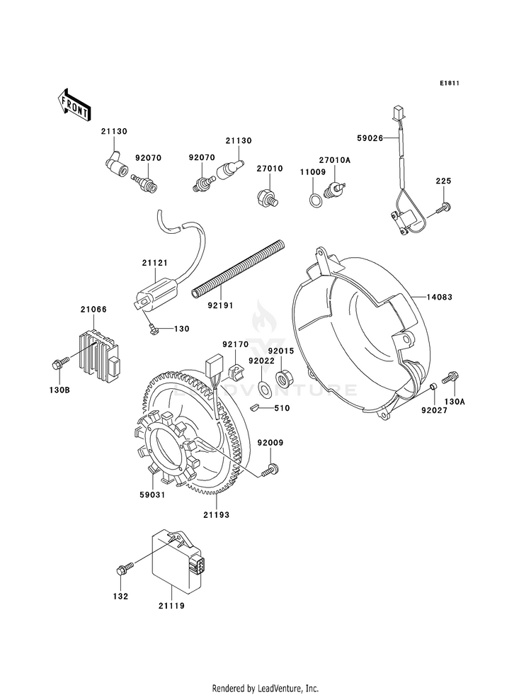 Generator/Ignition Coil Schematic