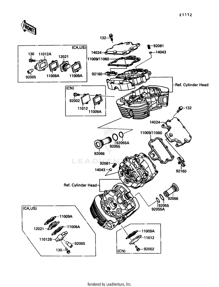 Cylinder Head Cover Schematic