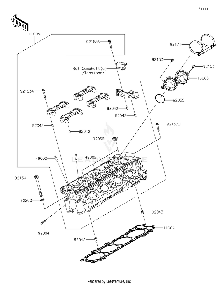 Cylinder Head Schematic