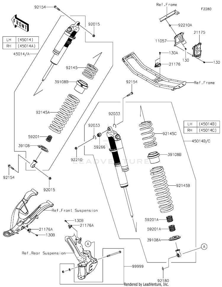 Shock Absorber(S) Schematic