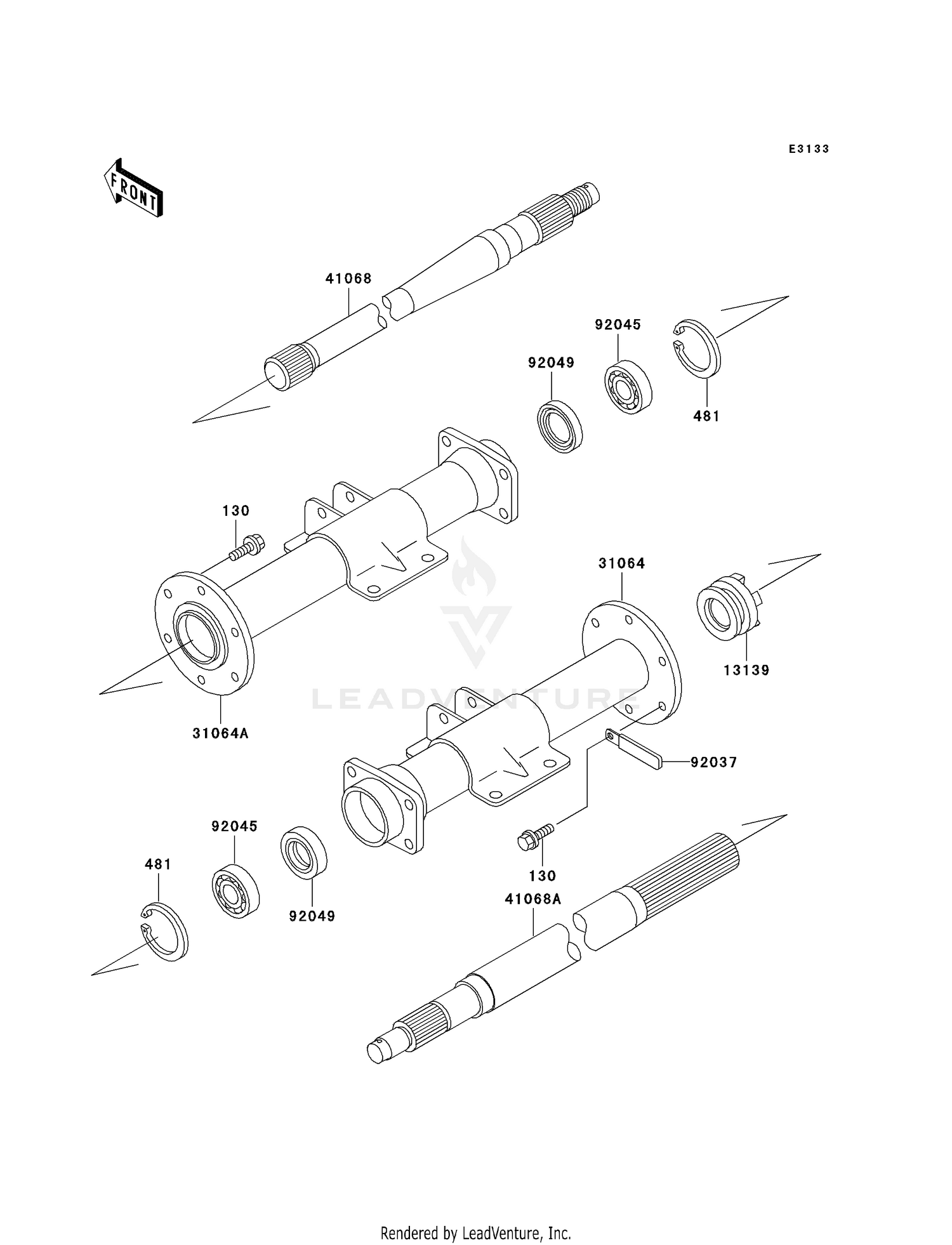 REAR AXLE