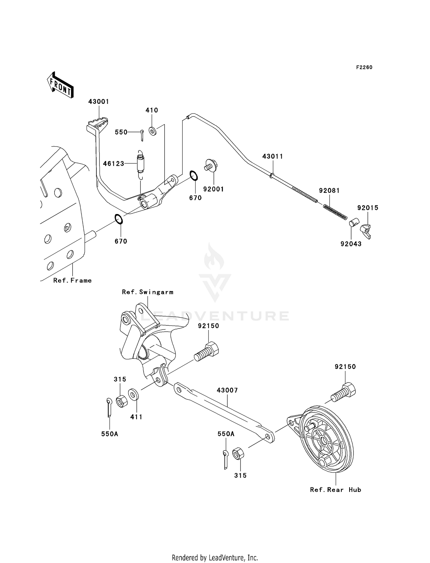 BRAKE PEDAL
