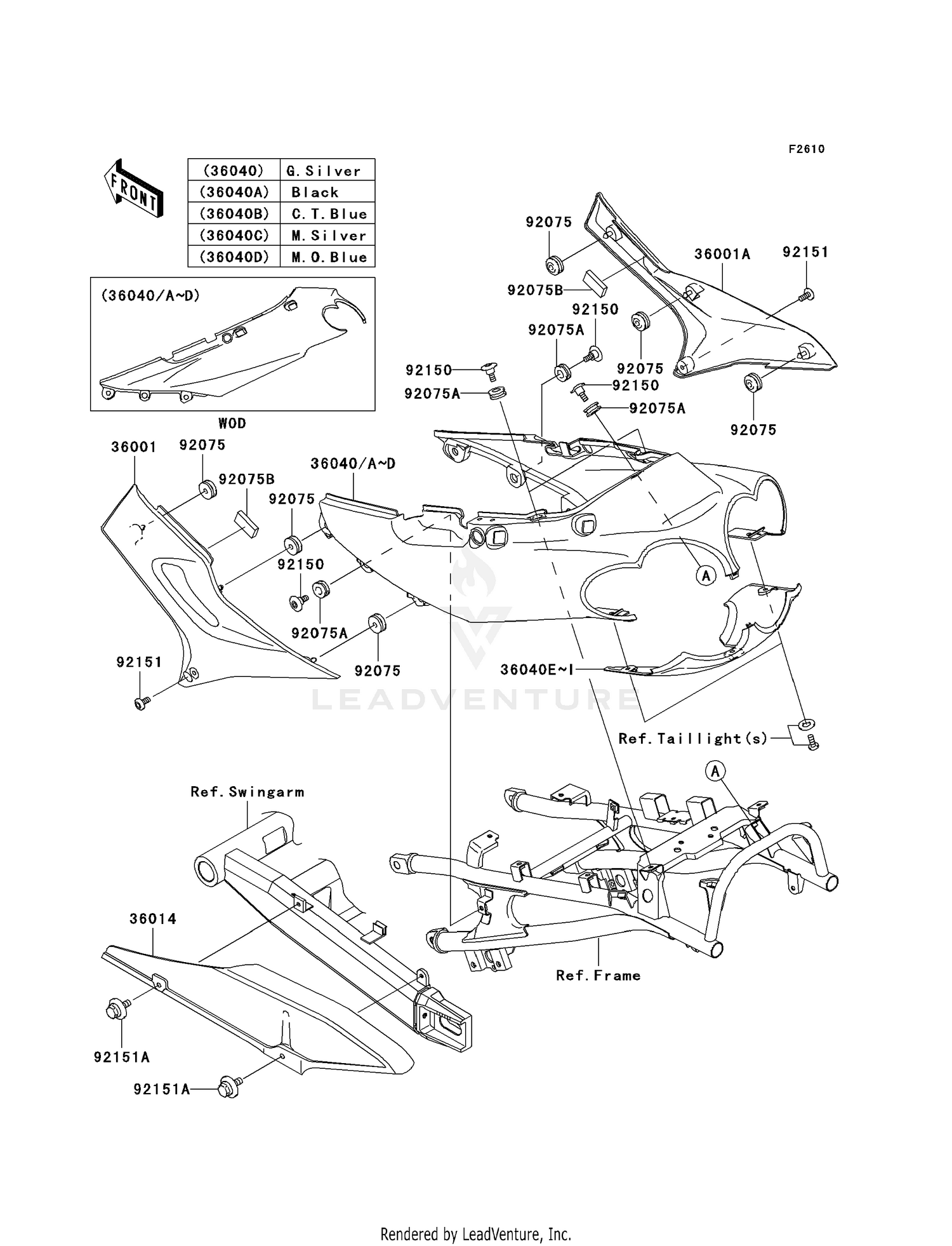 SIDE COVERS/CHAIN COVER