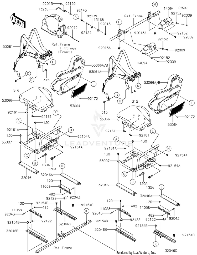 Seat(Front) Schematic