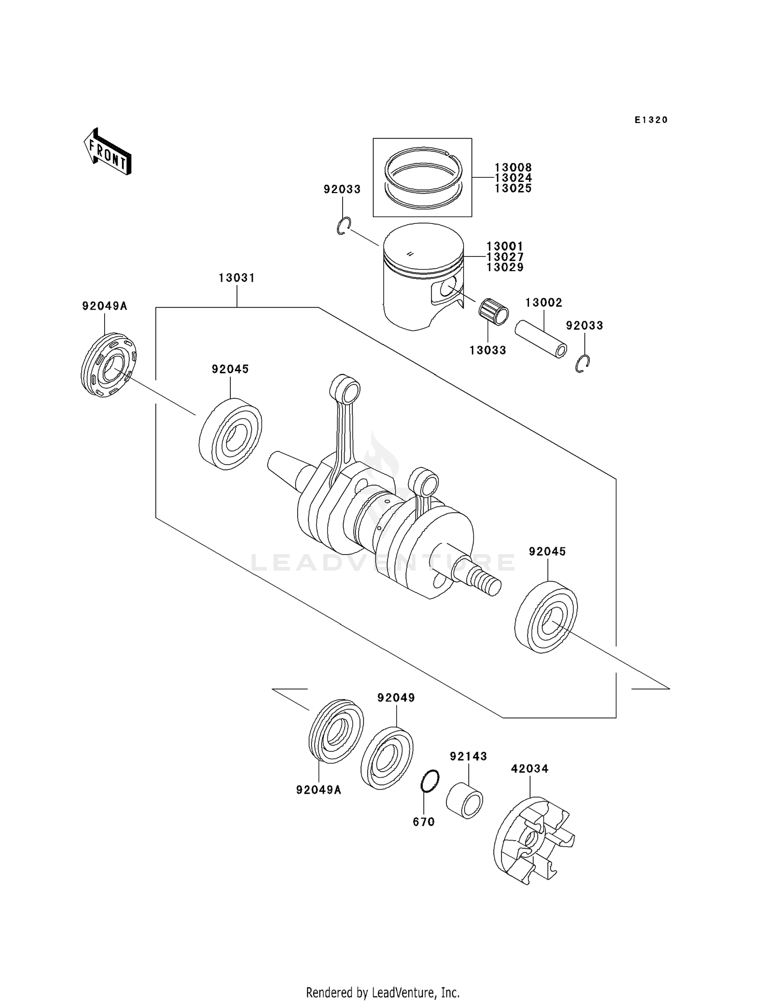 CRANKSHAFT/PISTON(S)