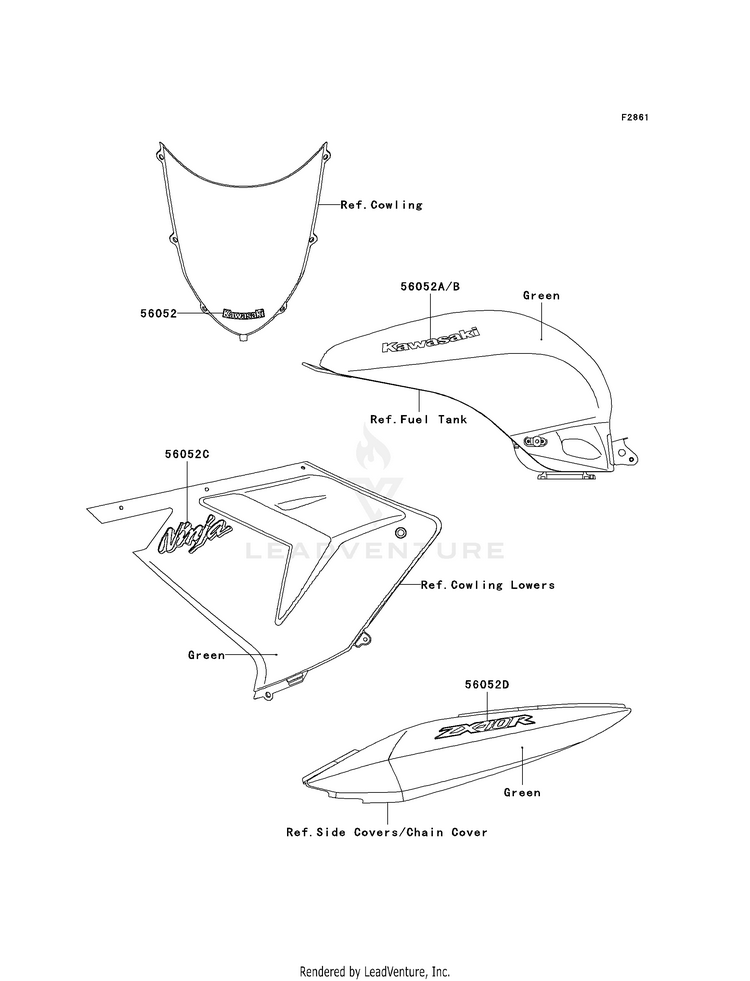 Decals (Green) Schematic