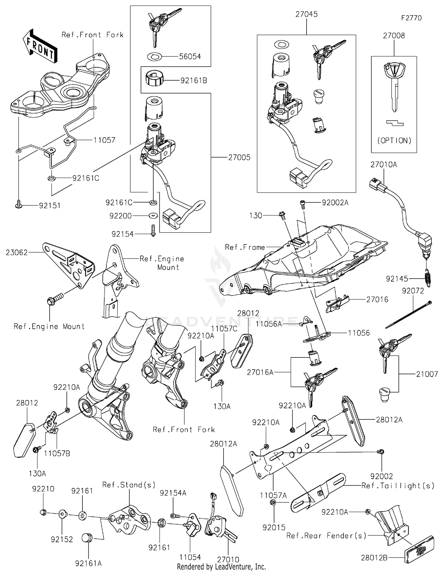 Ignition Switch/Locks/Reflectors 3