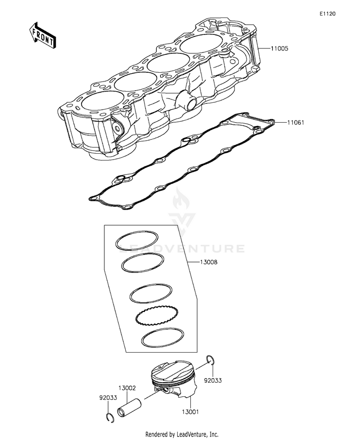 Cylinder/Piston(S) Schematic