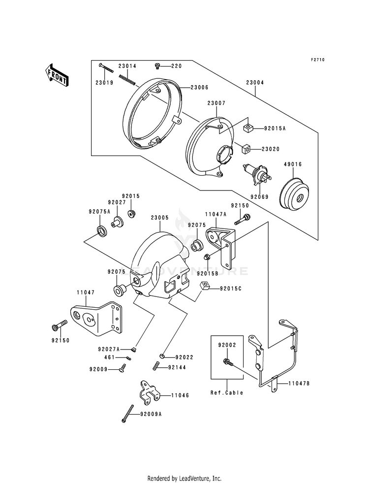 Head Lamp Schematic