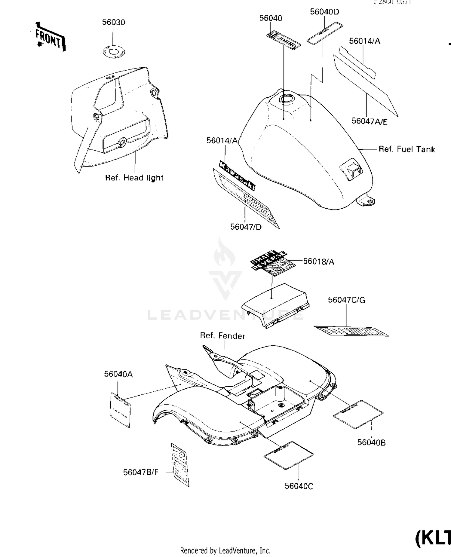 LABELS (KLT185-A2)