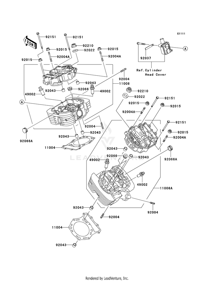 Cylinder Head Schematic