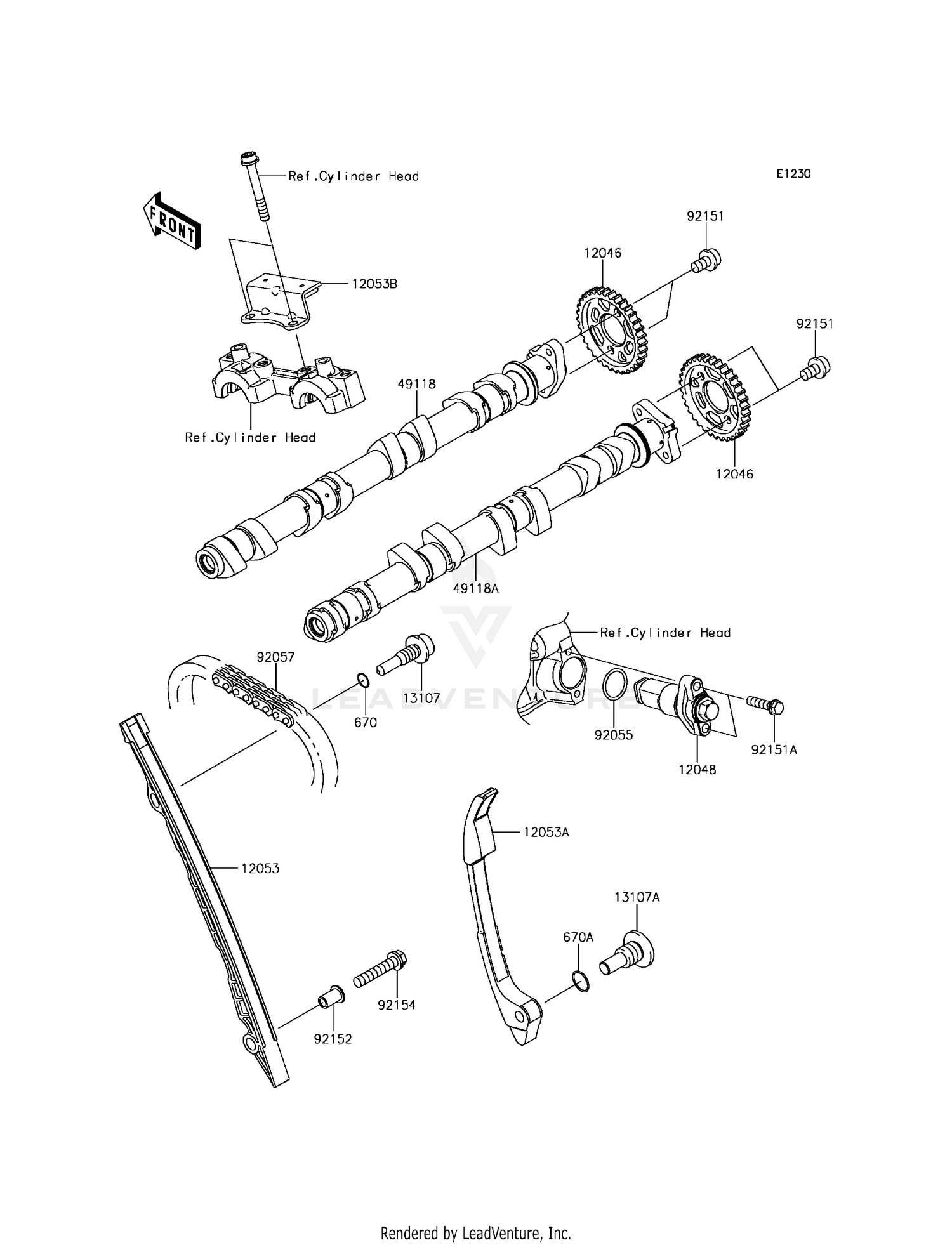 CAMSHAFT(S)/TENSIONER