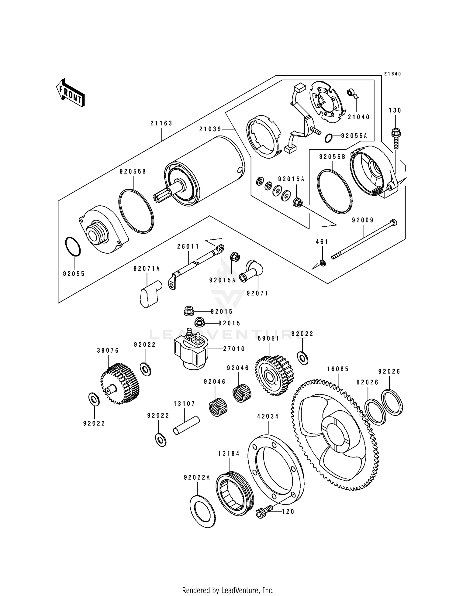 STARTER MOTOR