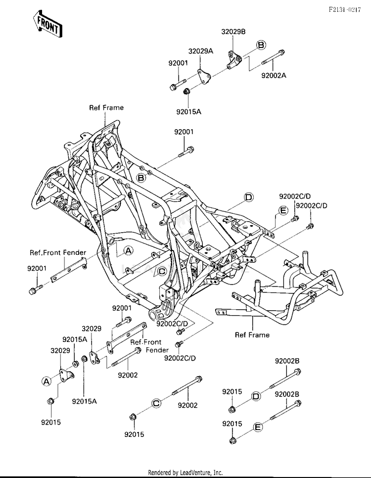 Frame Fittings Schematic