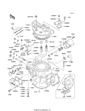 Cylinder Head/cylinder Schematic