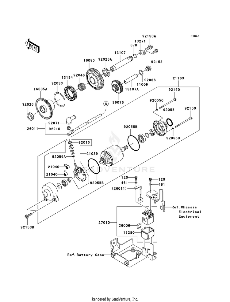 Starter Motor Schematic