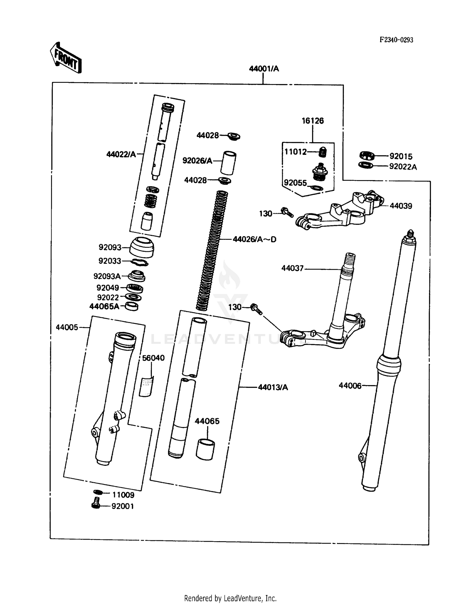 FRONT FORK (L2/N2/)