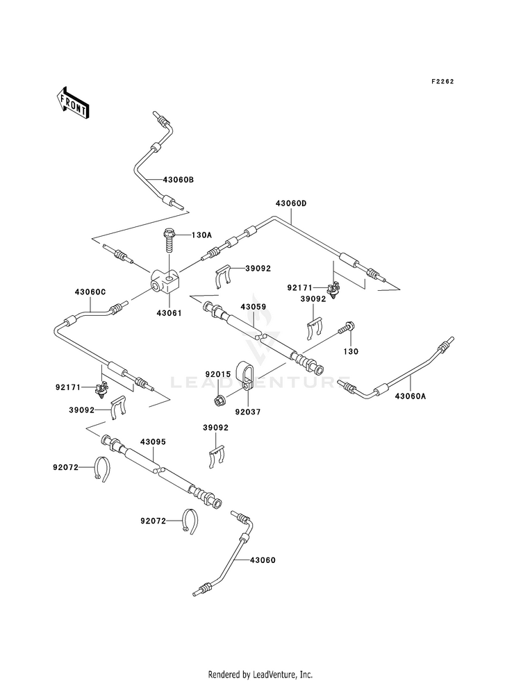 Brake Piping Schematic