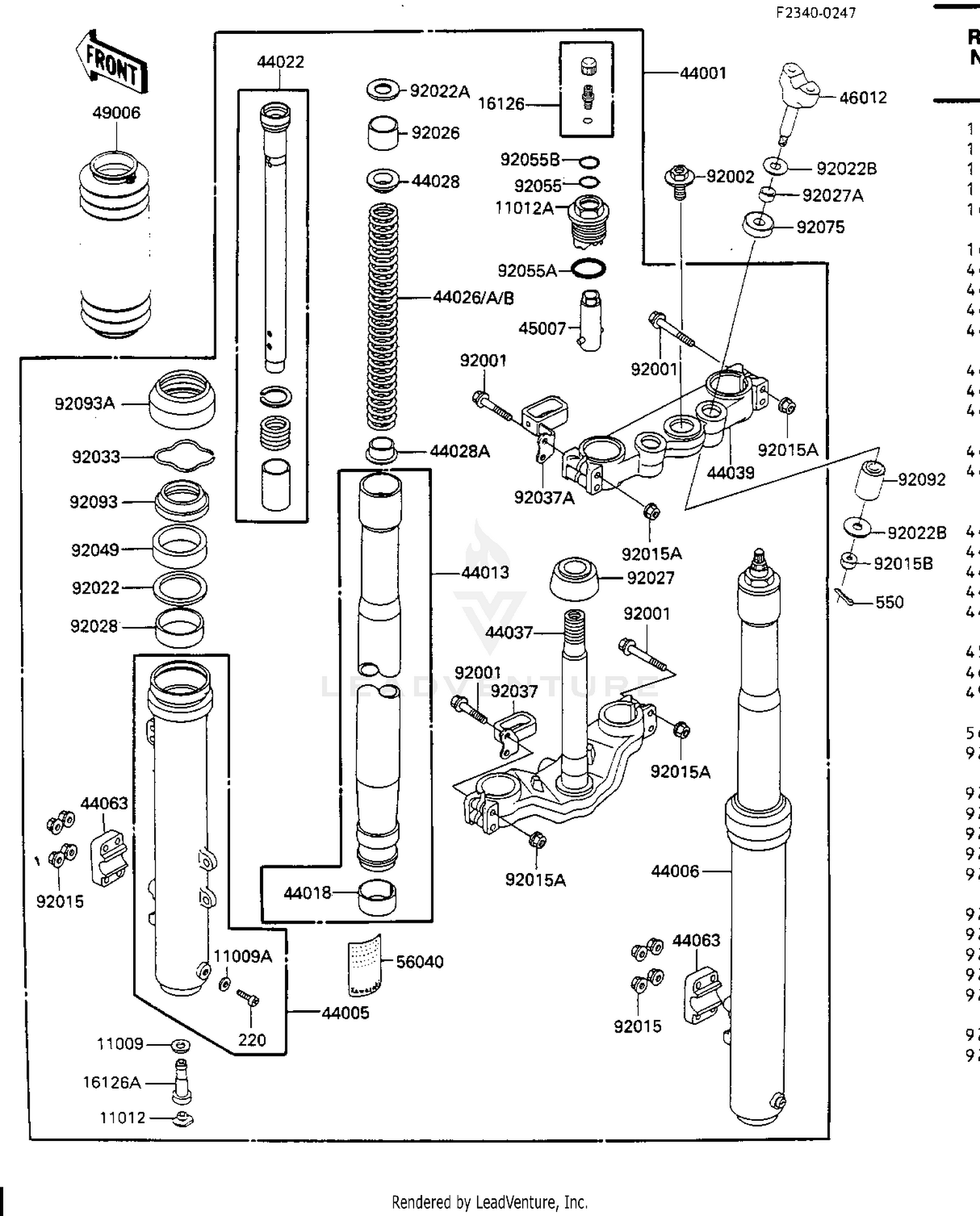 FRONT FORK