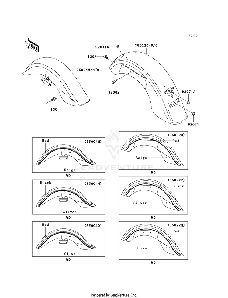 Fenders (Vn1500-N1/N2) Schematic