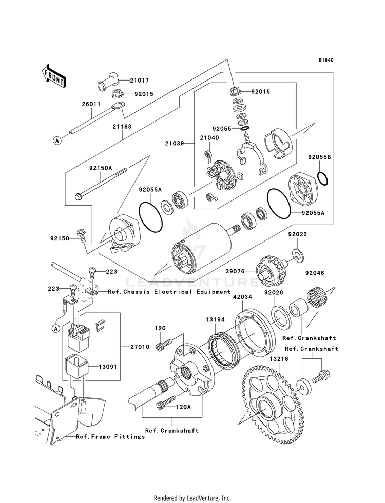 Starter Motor Schematic