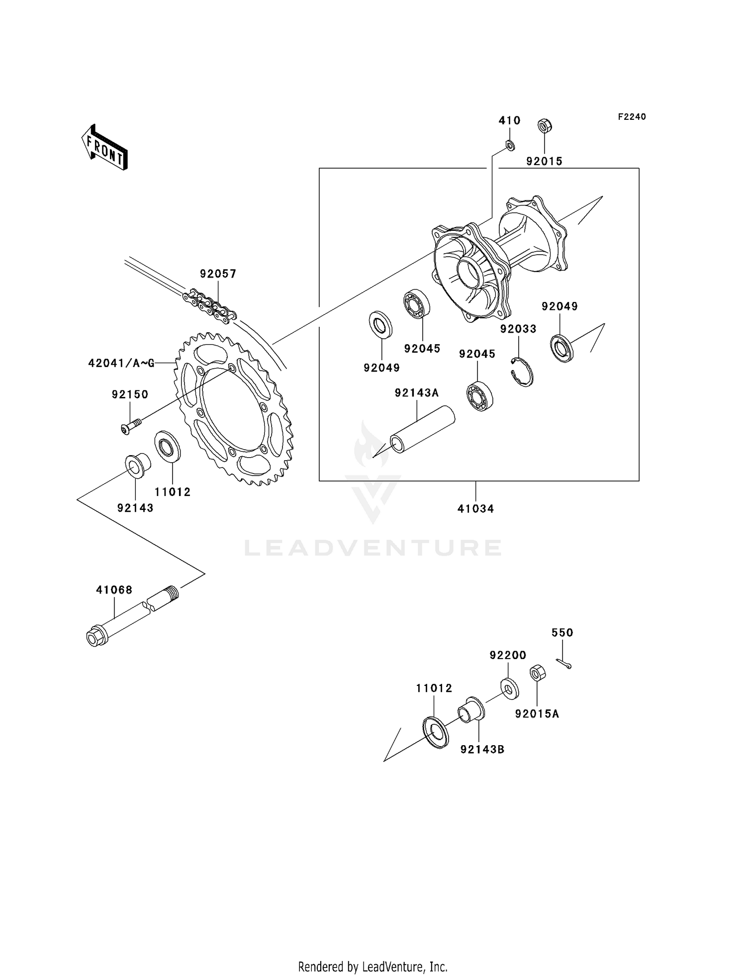 REAR HUB