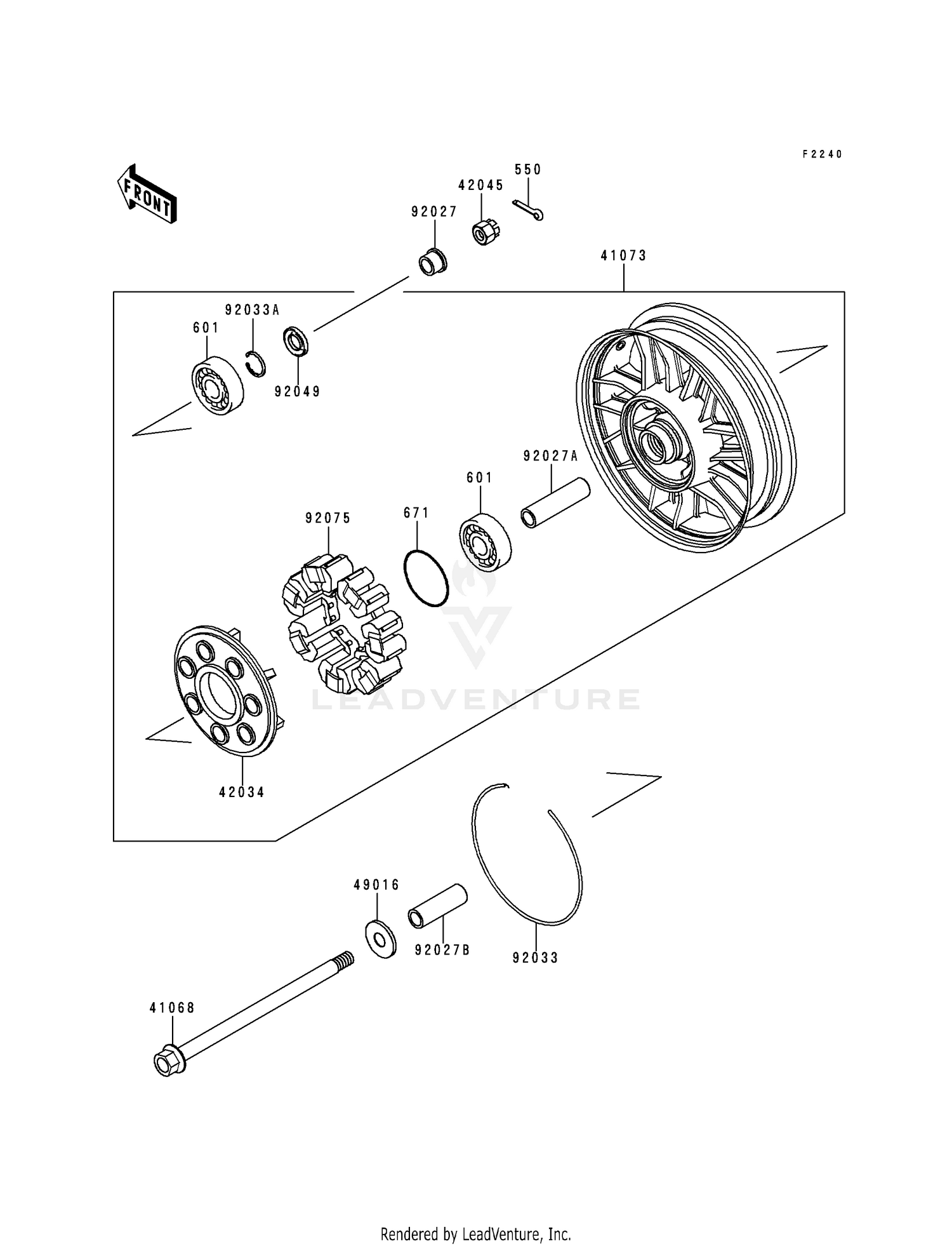 REAR WHEEL/CHAIN