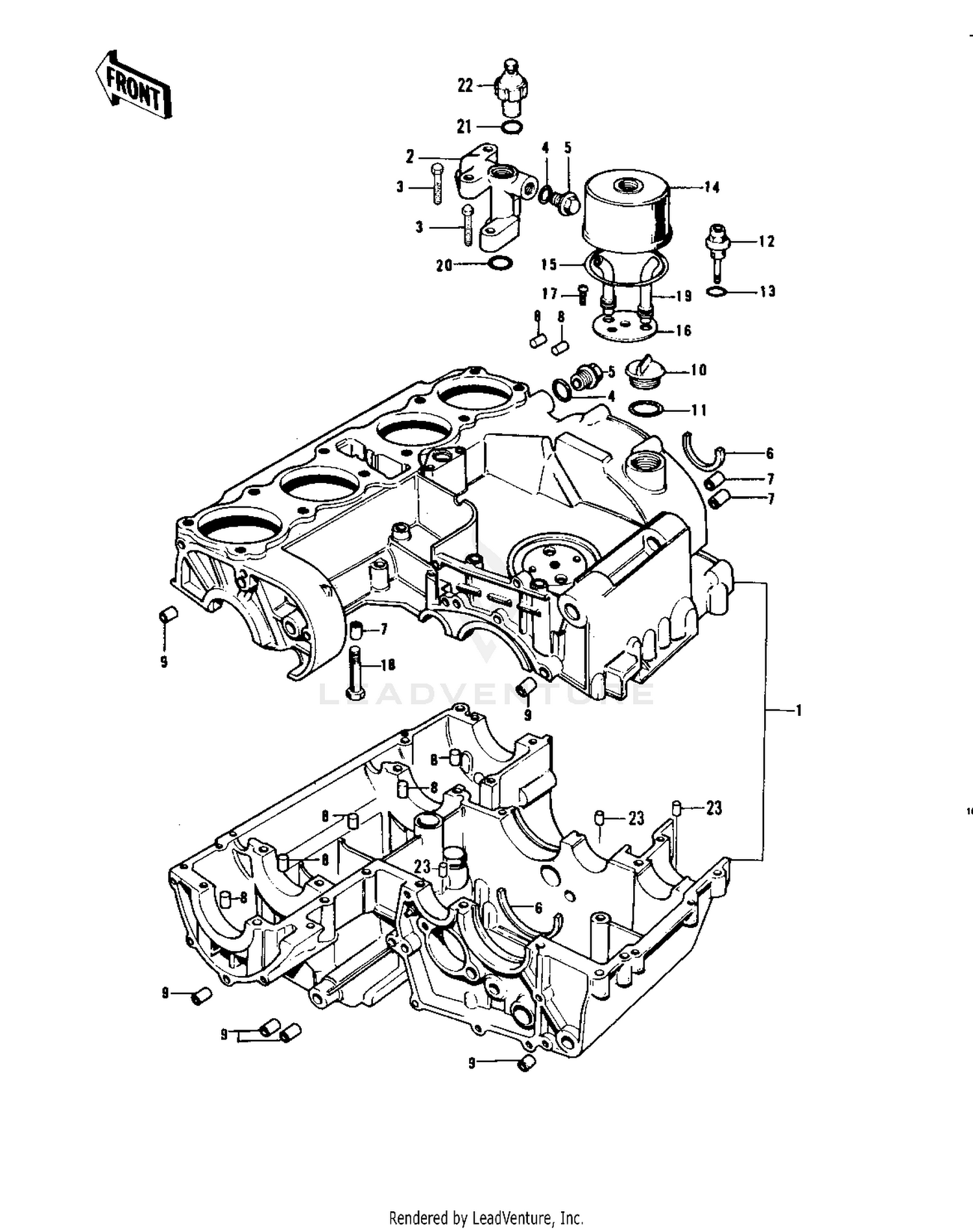 CRANKCASE/BREATHER COVER