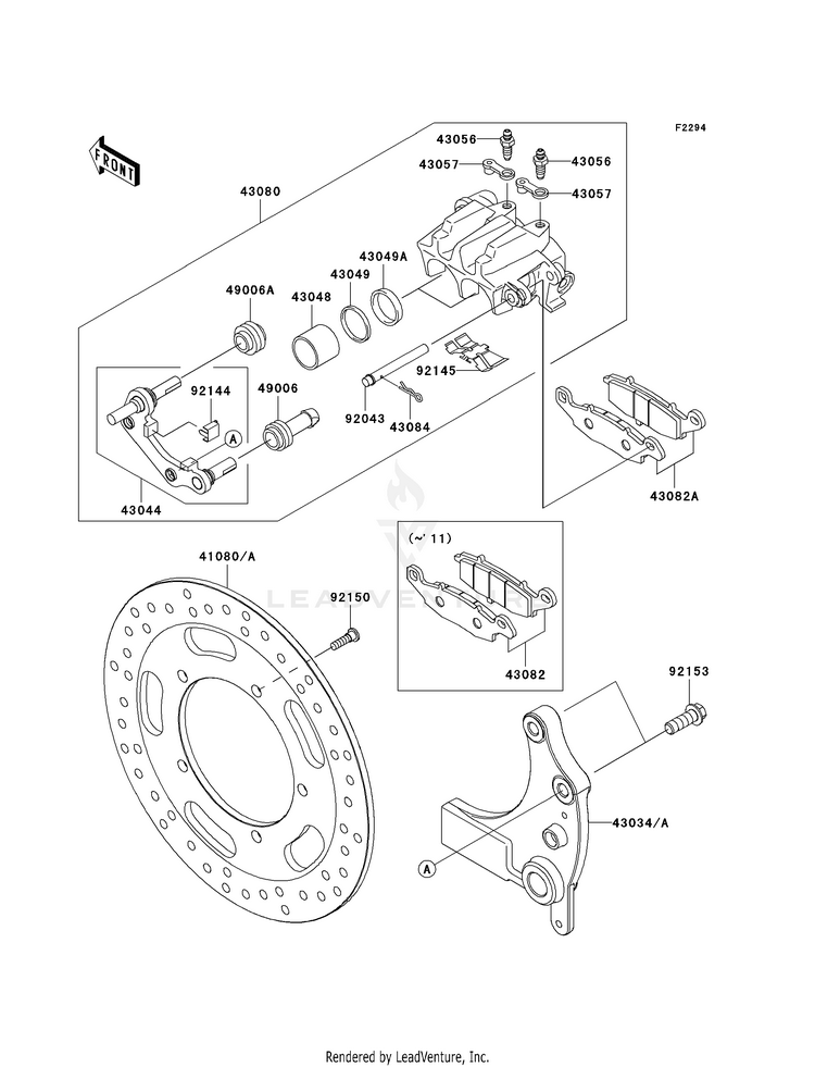 Rear Brake Schematic