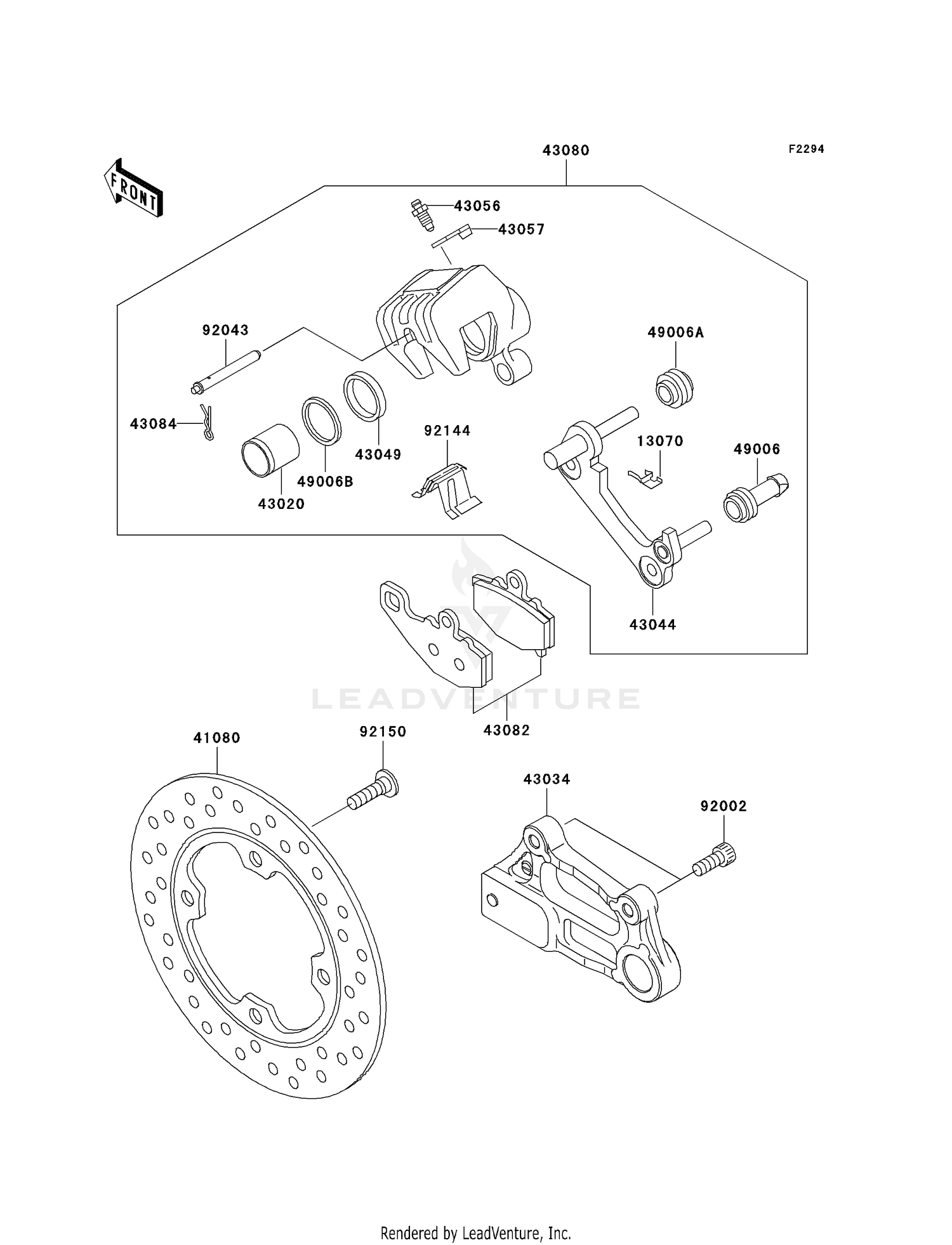 REAR BRAKE
