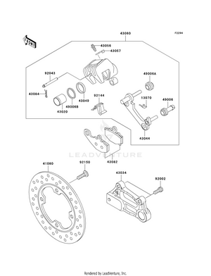 Rear Brake Schematic